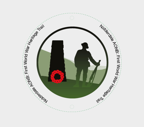 Crest designed for the WW1 Heritage Trail