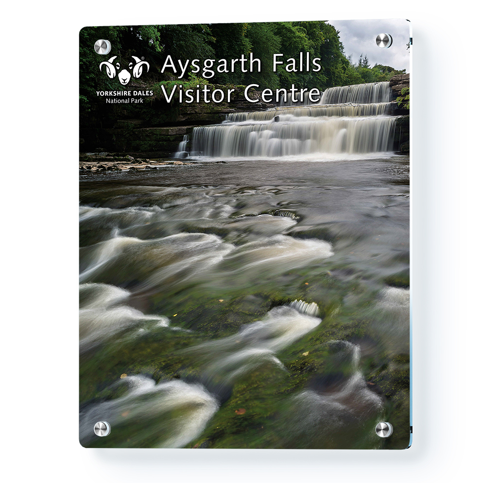Aysgarth Falls Visitor Board